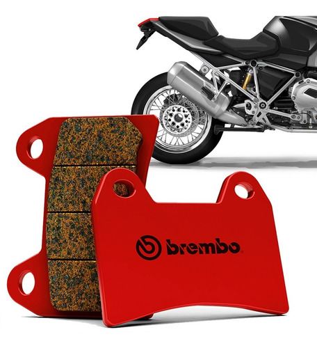 Pastilha Freio Traseira Bmw R 1200c R Rt S St  Sinterizada 