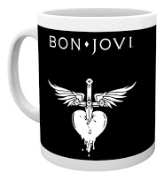 Cassette Tazón Bon Jovi Logo Usado