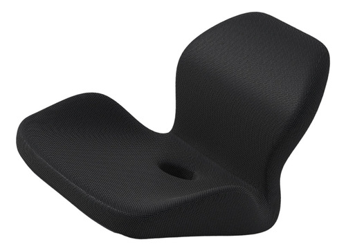 Cojín De Espuma Viscoelástica Para Asiento, Color Negro,