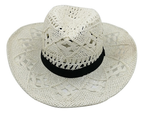 Sombrero De Vaquero De Paja Para Mujer Y Hombre Con Ala Mold