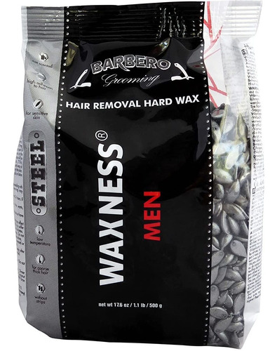 Waxness Wax Necessities Barbero - Cera Dura De Acero Para Ho