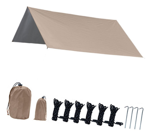 Lona De Acampada, Dosel De Acampada, Lona Para Hamaca Caqui