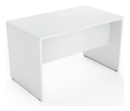 Mesa Escritorio Oficina Cuarto Melamina 140cm - Piani 21 Color Blanco