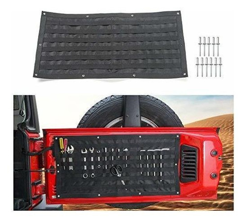 Voodonala 1 Kit Para Porton Trasero Bolsa Lona Jeep Jk