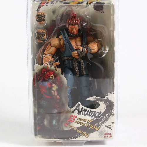 Figura De Acción De Juguete Neca Street Fighter Akuma De 7 P