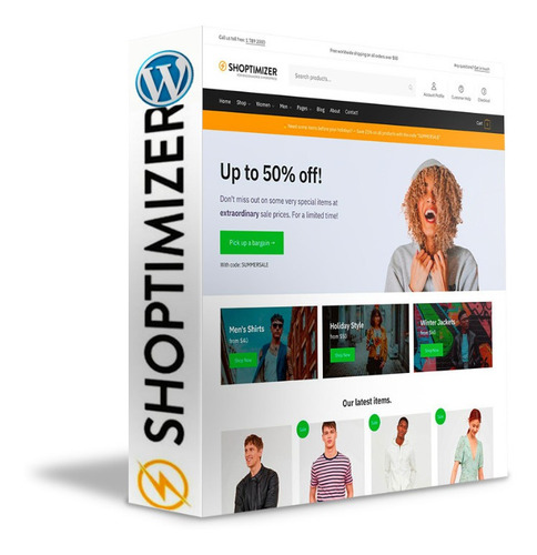 Tema: Shoptimizer Theme Premium Tema Wordpress