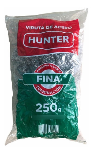 Viruta Acero 250 Gr Fina Mediana Gruesa Limpieza Metal