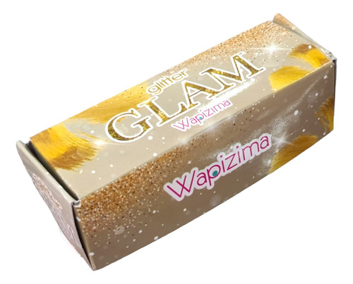 Mini Coleccion De Acrilicos Uñas Wapizima 3 Colore Glitter