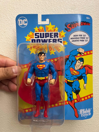 Superman Figura Muñeco Dc Cómics 2022 Super Powers Nuevo