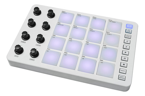 Controlador Midi Retrolight Strike Output Teclado Bt Repeat