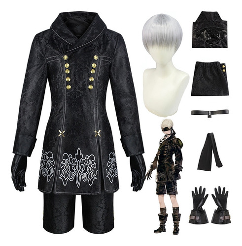 Disfraz Yorha Type Nier De Automata Cosplay 9s Game No.9