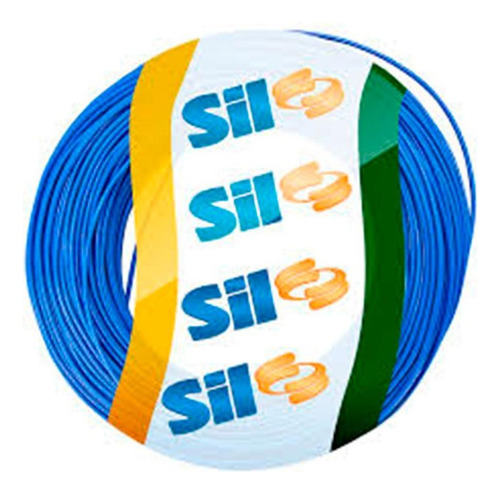 Fio Solido Sil 6,0mm Azul        100m  00001.020.004.1.06