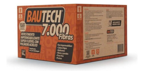 Bautech 7000 Impermeabiliza 1 8 K G ( Similar Ao Viaplus )