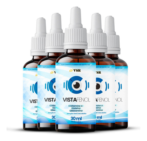3 Pote Vistafenol 30ml - Frete Grátis - Vista Fenol