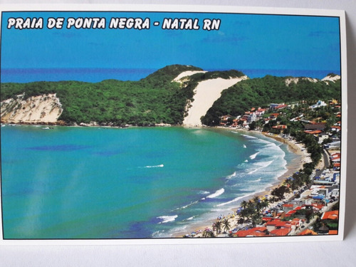 Postal De Brasil Playa Ponte Negra Ciudad De Natal 
