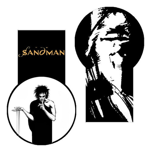 Marcador Magnético Personalizado Hq Sandman