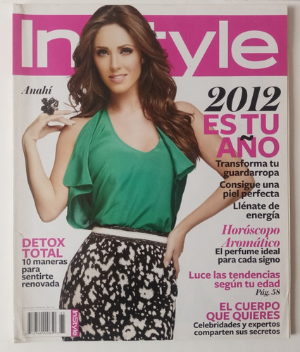 Revista Anahí In Style Nueva Y Jamás Usada Rara