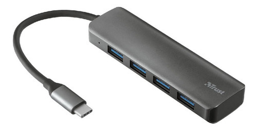 Hub Trust 3.2 Gen1 Con Conexión Usb-c A 4 Puertos Usb-a