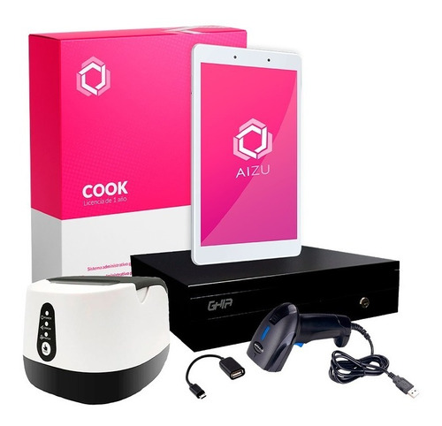 Punto De Venta Sistema Erp Kit Complete Aizu Cook Souf Chef