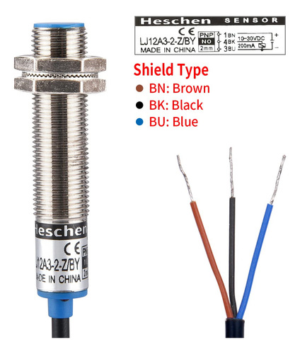 Interruptor De Sensor De Proximidad Inductivo M12, Tipo Blin