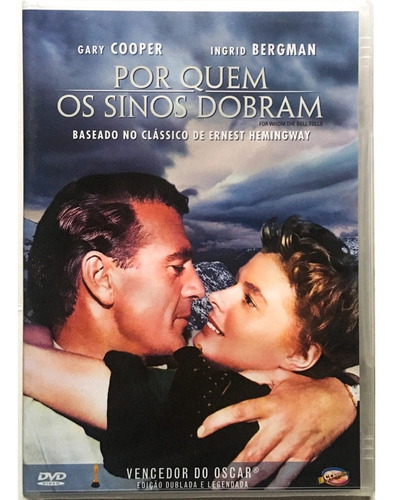 Dvd Por Quem Os Sinos Dobram - Gary Cooper - Original Novo