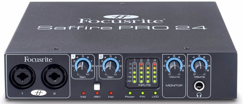 Focusrite Saffire Pro 24 Placa Audio Interfaz Firewire Cuota