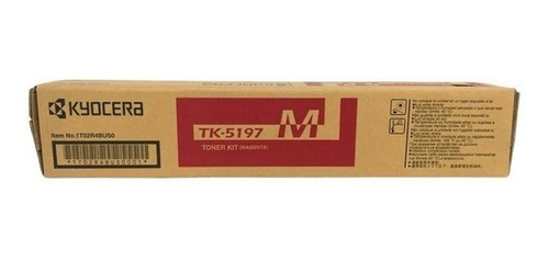Cartucho Tóner Kyocera 2500 Paginas Magenta Laser Tk-519 /v