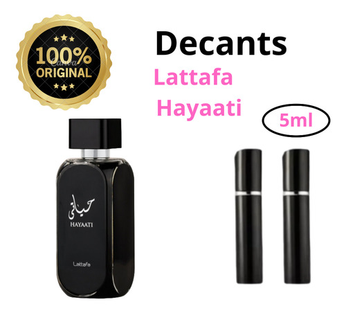 Muestra De Perfume O Decant Lattafa Hayaati Unisex Original 