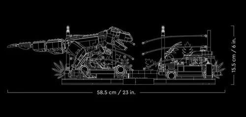 Kit De Construcción Lego Jurassic World T. Rex Breakout 7695