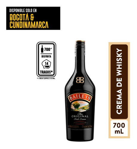 Crema De Whisky Baileys - mL a $103