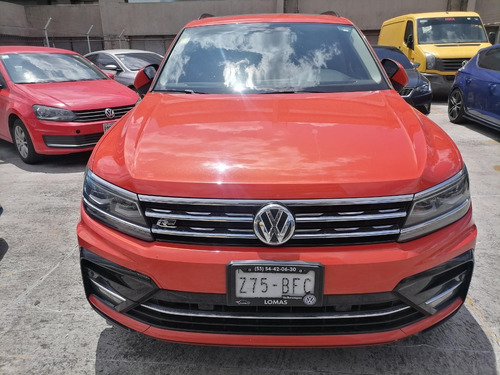 Imagen 3 de 8 de Volkswagen Tiguan Rline Dsg 1.4 Tsi Naranja 2019 Unica