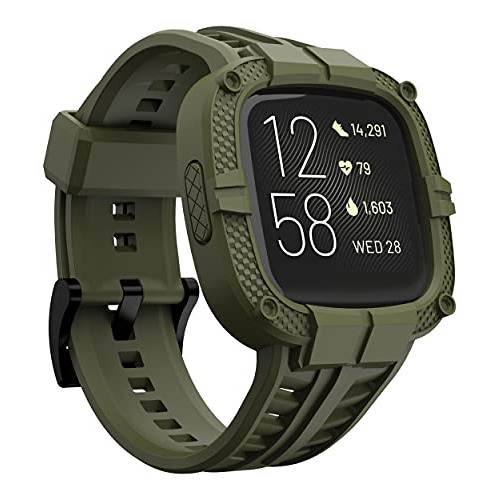 Gelishi Compatible Para Fitbit Versa 2 Bandas Con Wwy7o