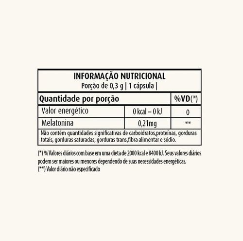 Acalentus Melatonina (60 Caps) - Padrão: Único