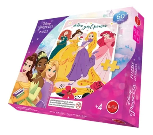 Juego De Mesa Puzzle Disney Royal Princesaas Febo