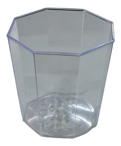 Vaso Postre Octogonal Cristal 200 Cc X 150 Un.oferton !!!!!