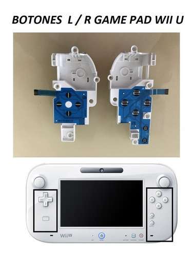 Botones Wii U L Y R Disponibles!!!!
