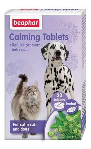 Beaphar Calming Tableta Calmante Perros Y Gatos 20 Comp. Np