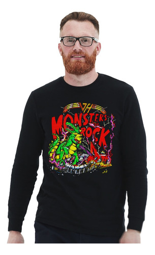 Polera Ml Van Halen Monsters Of Rock Rock Impresión Directa