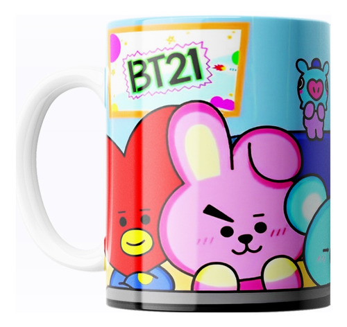 Bt21 K-pop Bts Taza De Café Personalizada