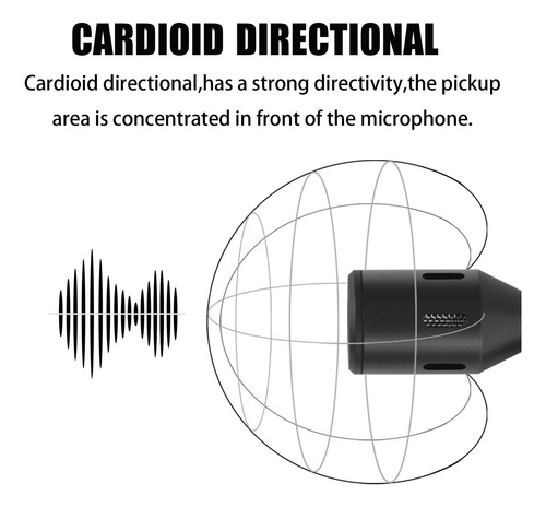 Micrófono, Micrófono Tipo C, Captación Cardioide De Teléfono