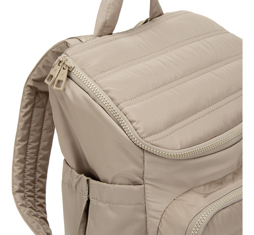 Mochila Mom Nude Mini Bubba Essentials Color Beige