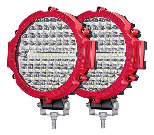 X2luces Foco Neblinero 68 Led Auto 62w 12v-24v Blanco 6300lm