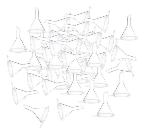 Sh Mini Embudos De Cocina For Llenar Botellas, 100 Unidades.