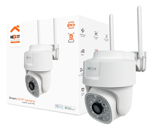 Cámara Inteligente Wi-fi Ptz Exterior 5mp 2k+ Nexxt Nhc-op10