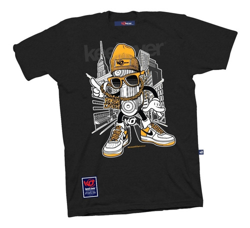 Remera Hombre Manga Corta Extra Fit Keel Over Sneakerboy