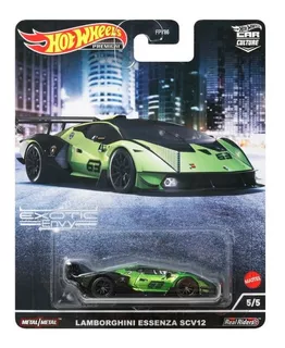 Hot Wheels Premium Exotic Envy Lamborghini Essenza Scv12