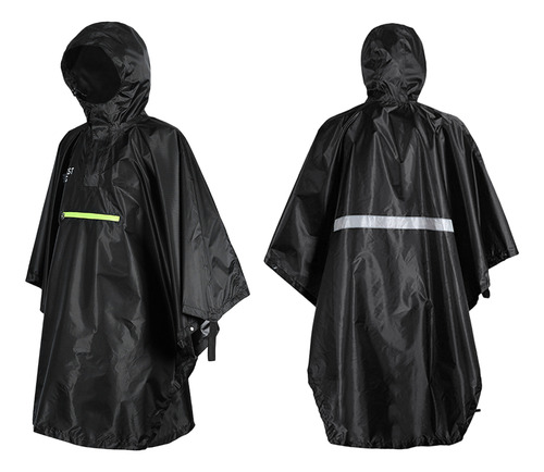 Abrigo, Poncho, Impermeable, A Prueba De Lluvia, Tira Reflec