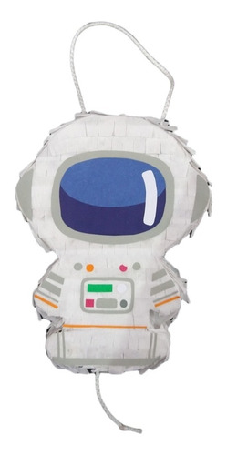 Piñata Astronauta Espacial Cohete Nasa Chica Reutilizable