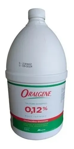 Enjuague Bucal Oralgene 3.8 Litros - Clorhexidina 0.12%