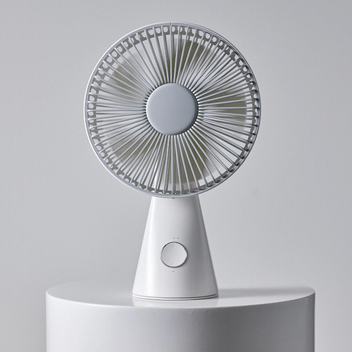 Ventilador De Escritorio Usb Recargable 3 Velocidades